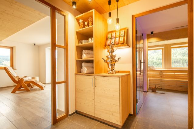 Vacanza Wellness in Alta Badia Immagine: area wellness